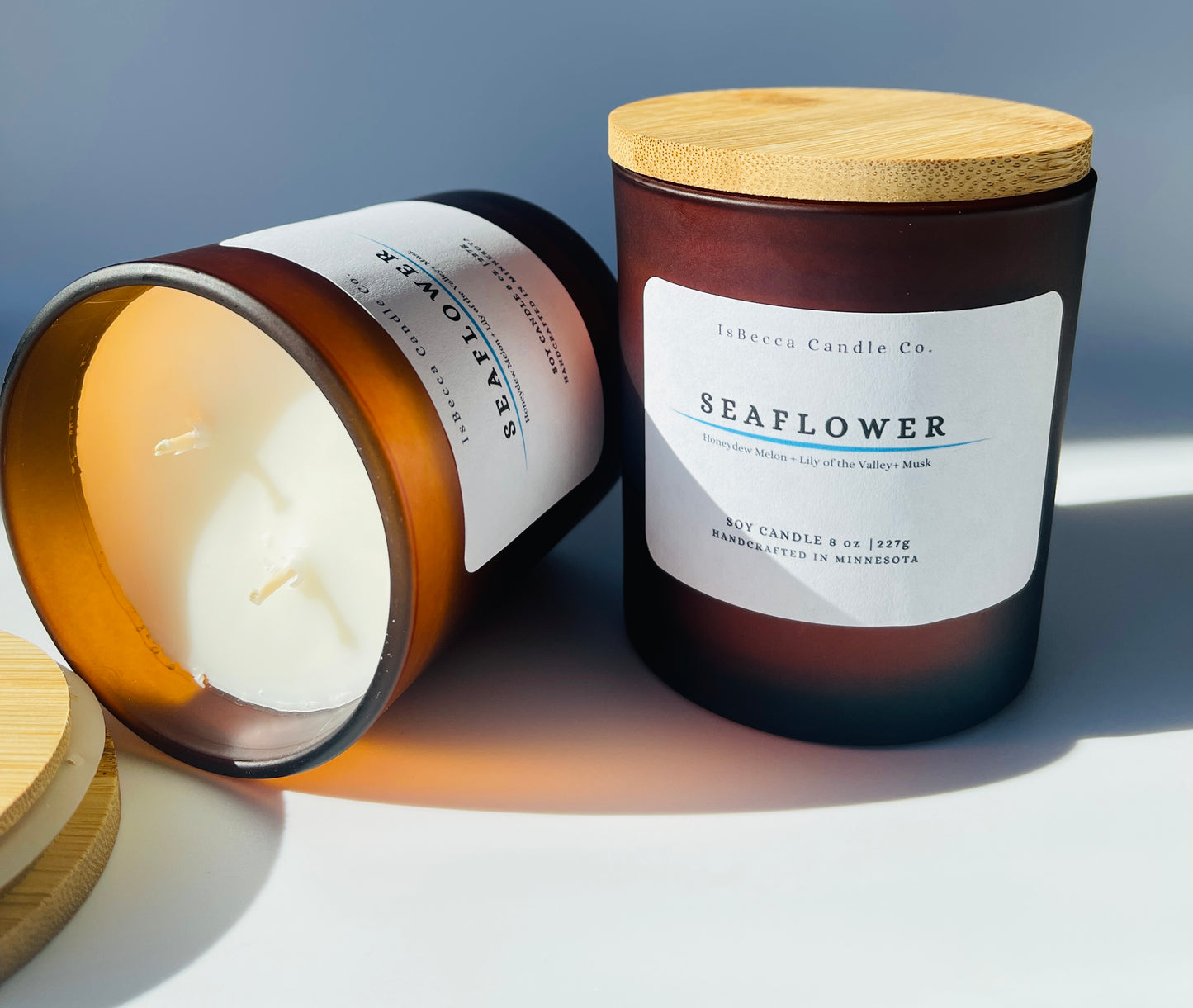 Seaflower Coconut Wax Candle