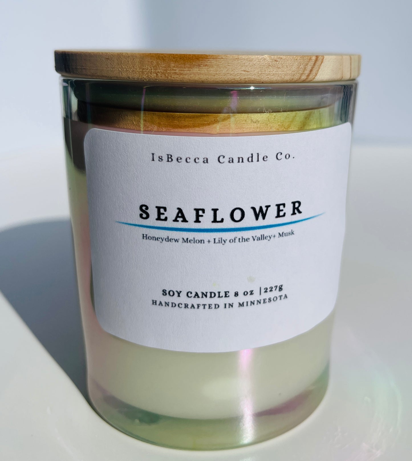 Seaflower Coconut Wax Candle