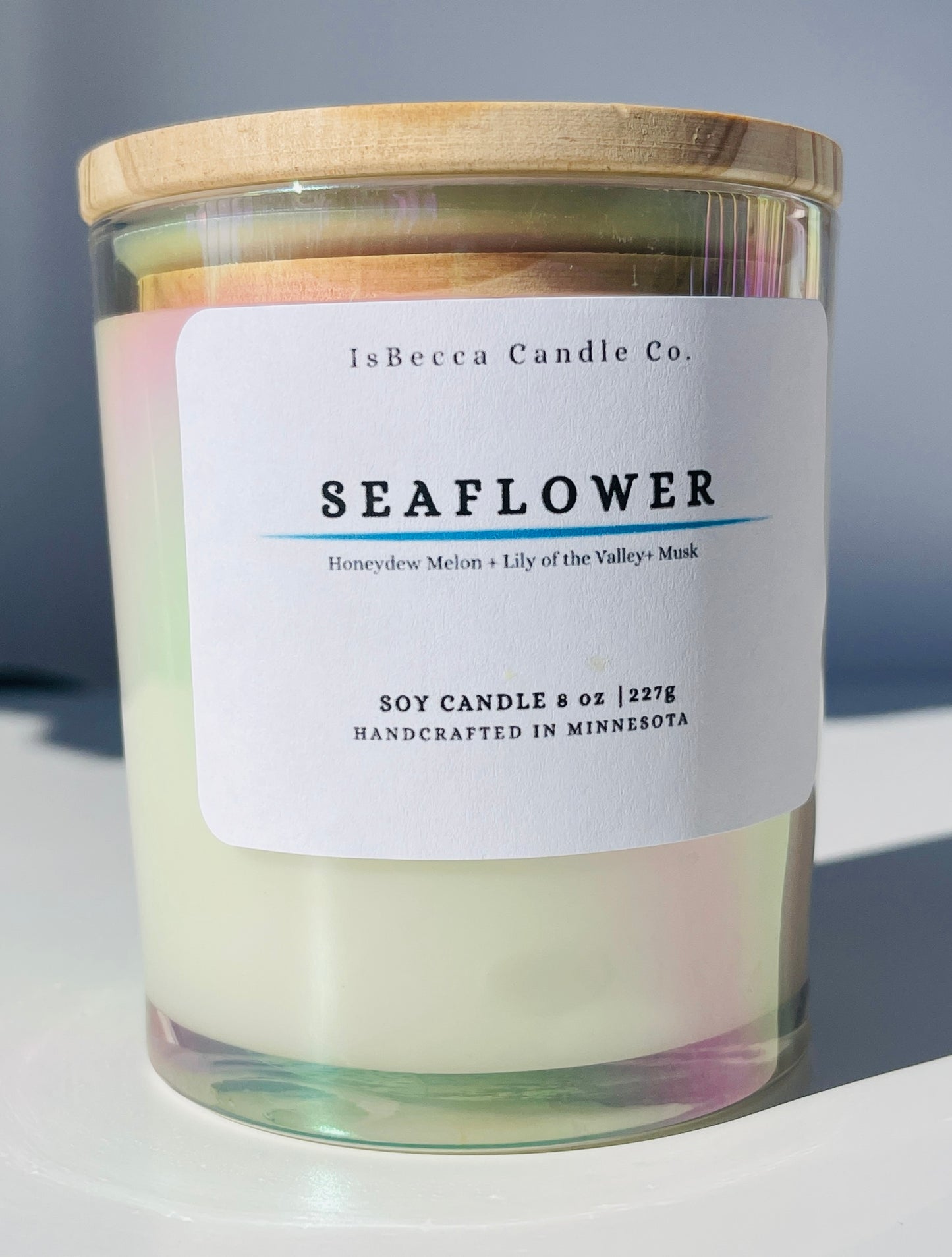 Seaflower Coconut Wax Candle